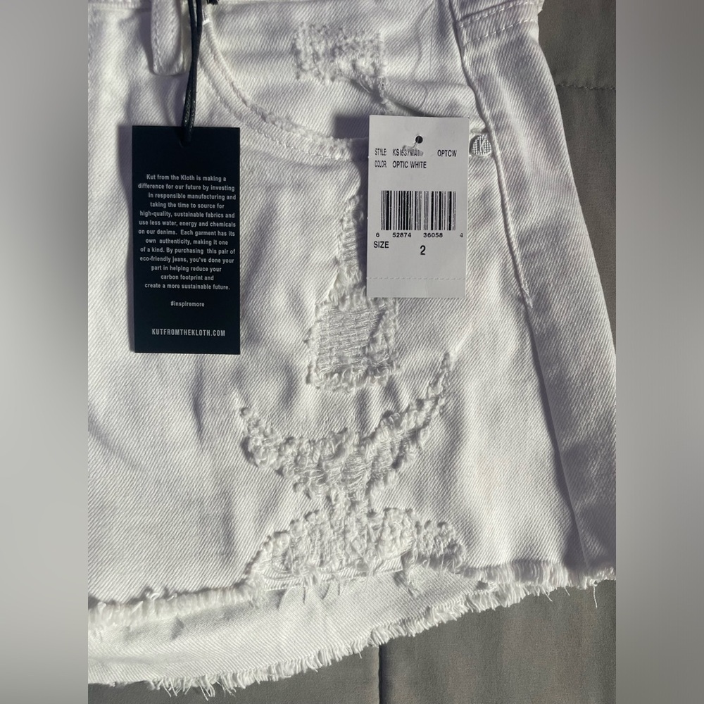 NWT KUT FROM THE KLOTH Jane High Rise Shorts - Picture 5 of 16